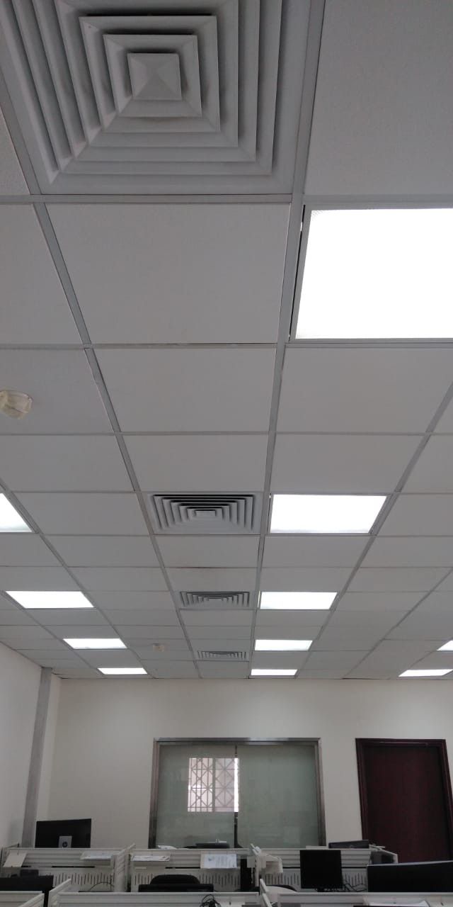 Office Drop Ceiling — Lights & Vents — Sacramento, CA