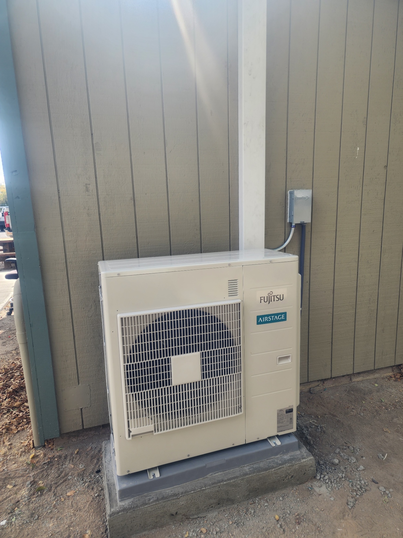 Mini-Split Outdoor Condenser — New Install — Sacramento, CA